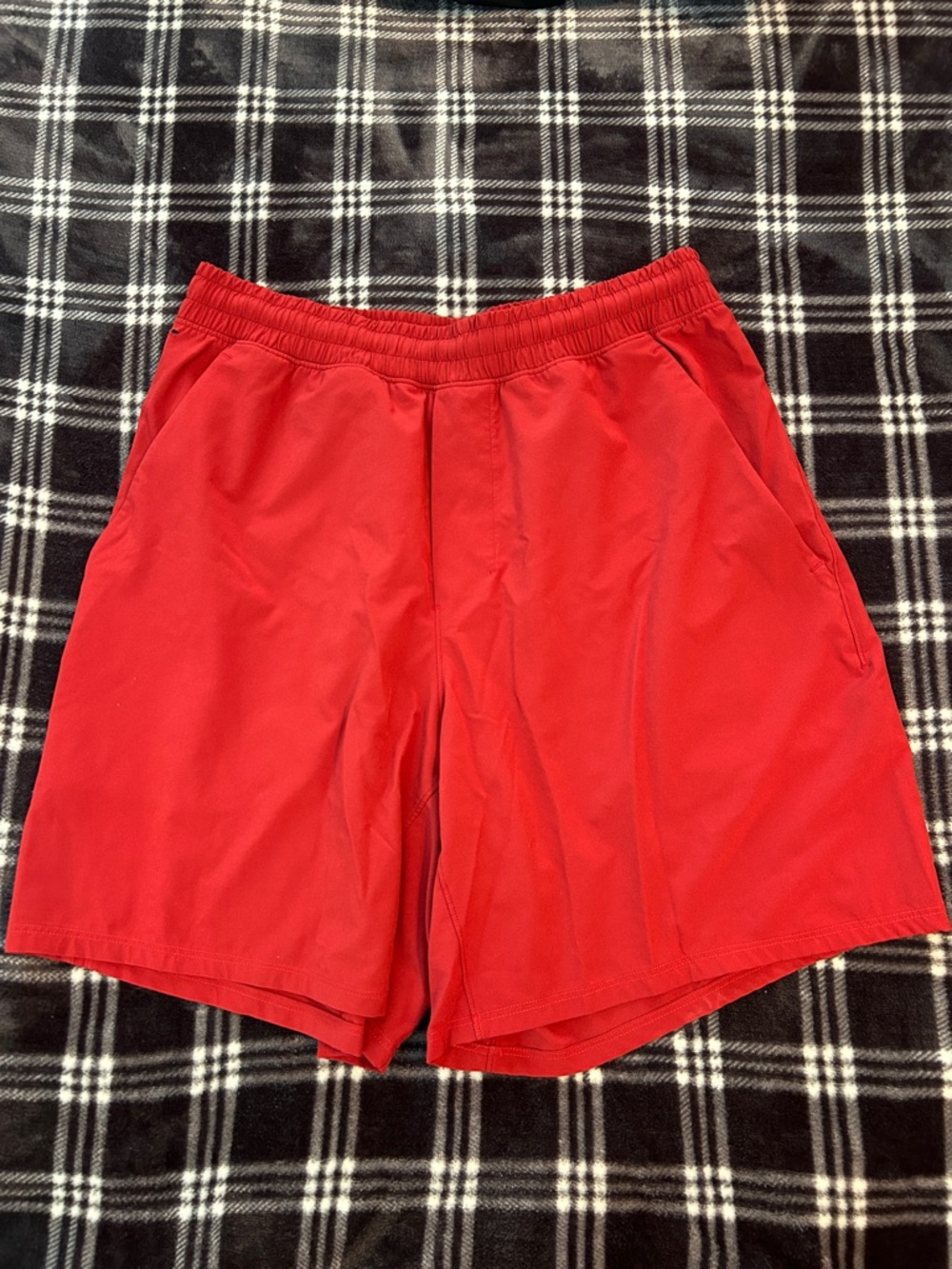 lululemon athletica Men's Red Athletic Shorts